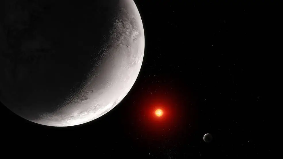 artist impression of TRAPPIST-1 c